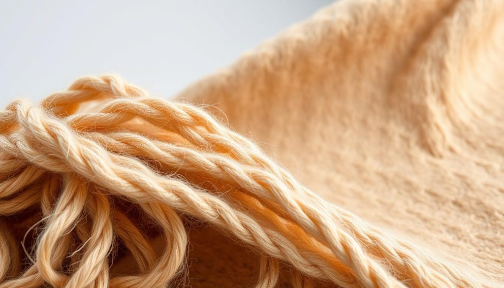 merinoull og syntetiske fibre
